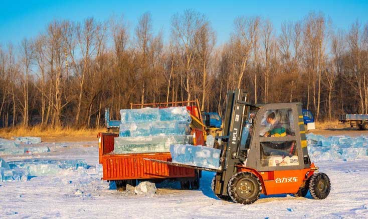 哈(hā)爾濱冬季采冰(bing) 采冰工具