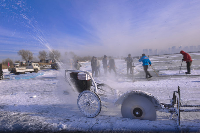 鋸冰車(che)采冰工具