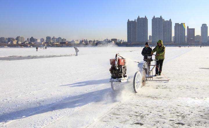 鋸冰車(chē)采冰工具